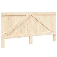 vidaXL Kopfteil 200x104 cm Massivholz Kiefer