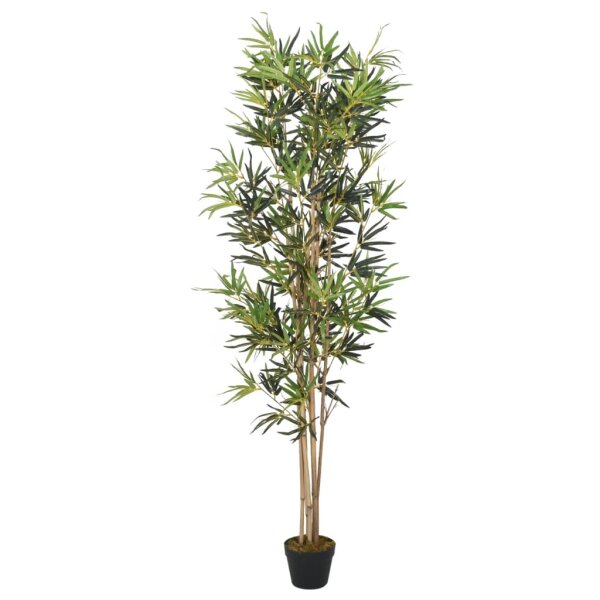 vidaXL Bambusbaum K&uuml;nstlich 368 Bl&auml;tter 80 cm Gr&uuml;n