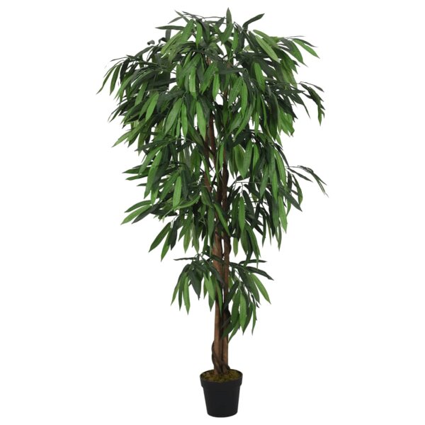 vidaXL Mangobaum K&uuml;nstlich 900 Bl&auml;tter 180 cm Gr&uuml;n