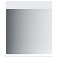 vidaXL Badspiegel mit Ablage BERG Weiß 60x12x70 cm...