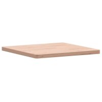 vidaXL Tischplatte 50x50x2,5 cm Quadratisch Massivholz Buche