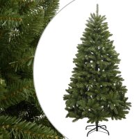 vidaXL K&uuml;nstlicher Weihnachtsbaum Klappbar mit St&auml;nder Gr&uuml;n 180 cm