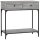 vidaXL Konsolentisch Grau Sonoma 75x34,5x75 cm Holzwerkstoff