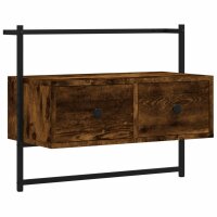 vidaXL TV-Wandschrank R&auml;uchereiche 60,5x30x51 cm Holzwerkstoff