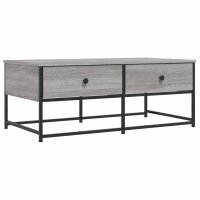 vidaXL Couchtisch Grau Sonoma 100x51x40 cm Holzwerkstoff