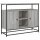 vidaXL Sideboard Grau Sonoma 100x35x80 cm Holzwerkstoff