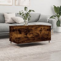 vidaXL Couchtisch Räuchereiche 90x44,5x45 cm...