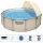 Bestway Power Steel Swimmingpool Set mit Dach 396x107 cm