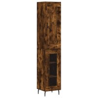 vidaXL Highboard R&auml;uchereiche 34,5x34x180 cm Holzwerkstoff