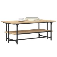 vidaXL Couchtisch Sonoma-Eiche 100x50x40 cm Holzwerkstoff