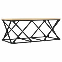 vidaXL Couchtisch Sonoma-Eiche 100x49x40 cm Holzwerkstoff