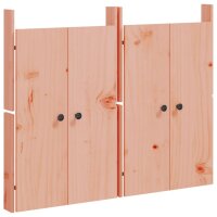 vidaXL T&uuml;ren f&uuml;r Outdoor-K&uuml;che 2 Stk. 50x9x82 cm Massivholz Douglasie