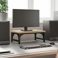 vidaXL Monitorständer Sonoma-Eiche 37x23x14 cm...