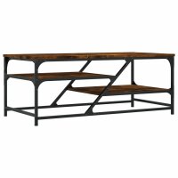 vidaXL Couchtisch R&auml;uchereiche 100x49x40 cm Holzwerkstoff