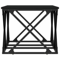 vidaXL Couchtisch Schwarz 100x49x40 cm Holzwerkstoff