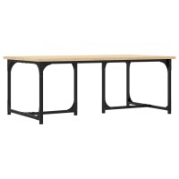 vidaXL Couchtisch Sonoma-Eiche 90x50x35 cm Holzwerkstoff