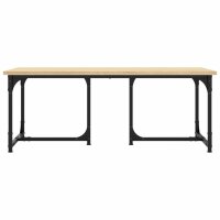 vidaXL Couchtisch Sonoma-Eiche 90x50x35 cm Holzwerkstoff