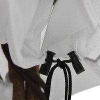 vidaXL Wintervlies mit Reißverschluss 70 g/m² 2,36x2 m