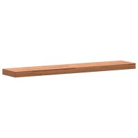 vidaXL Wandregal 100x20x4 cm Massivholz Buche