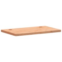 vidaXL Schreibtischplatte 100x60x4 cm Massivholz Buche