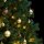 vidaXL Künstlicher Weihnachtsbaum Klappbar 300 LEDs & Kugeln 240 cm