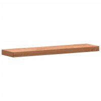 vidaXL Wandregal 80x20x4 cm Massivholz Buche