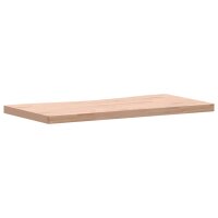 vidaXL Schreibtischplatte 100x(45-50)x4 cm Massivholz Buche