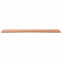 vidaXL Schreibtischplatte 110x(55-60)x1,5 cm Massivholz Buche