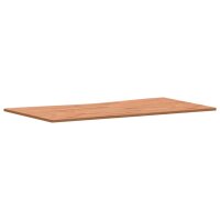 vidaXL Schreibtischplatte 110x(55-60)x1,5 cm Massivholz Buche