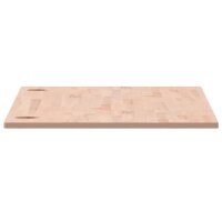 vidaXL Schreibtischplatte 110x55x1,5 cm Massivholz Buche