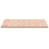 vidaXL Schreibtischplatte 110x60x1,5 cm Massivholz Buche