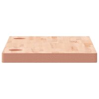 vidaXL Schreibtischplatte 80x40x4 cm Massivholz Buche