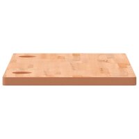 vidaXL Schreibtischplatte 100x50x2,5 cm Massivholz Buche