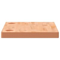 vidaXL Schreibtischplatte 110x55x4 cm Massivholz Buche