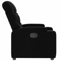 vidaXL Relaxsessel Schwarz Stoff