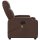 vidaXL Massagesessel Braun Kunstleder