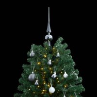 vidaXL Künstlicher Weihnachtsbaum Klappbar 300 LEDs...
