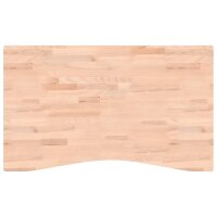 vidaXL Schreibtischplatte 100x(55-60)x1,5 cm Massivholz...