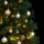 vidaXL K&uuml;nstlicher Weihnachtsbaum Klappbar 300 LEDs &amp; Kugeln 240 cm
