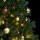 vidaXL Künstlicher Weihnachtsbaum Klappbar 300 LEDs & Kugeln 210 cm