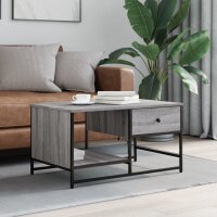 vidaXL Couchtisch Grau Sonoma 85,5x51x45 cm Holzwerkstoff