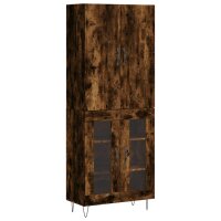 vidaXL Highboard R&auml;uchereiche 69,5x34x180 cm Holzwerkstoff