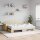 vidaXL Tagesbett Ausziehbar Creme 80x200 cm Stoff
