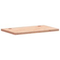 vidaXL Schreibtischplatte 110x60x4 cm Massivholz Buche