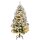 vidaXL K&uuml;nstlicher Weihnachtsbaum Klappbar 150 LEDs &amp; Kugeln 150 cm