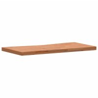 vidaXL Schreibtischplatte 100x(45-50)x4 cm Massivholz Buche