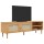 vidaXL TV-Schrank SENJA Rattan-Optik Braun 158x40x49 cm Kiefernholz