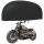 vidaXL Motorrad-Abdeckung Schwarz 245x105x125 cm 210D Oxford
