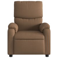 vidaXL Relaxsessel Braun Stoff