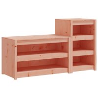 vidaXL Outdoor-Küchenschränke 2 Stk. Massivholz...
